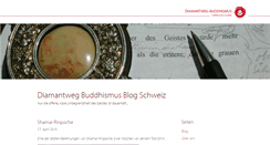 Desktop Screenshot of blog.buddhismus.org