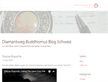 Tablet Screenshot of blog.buddhismus.org