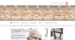 Desktop Screenshot of buddhismus.org